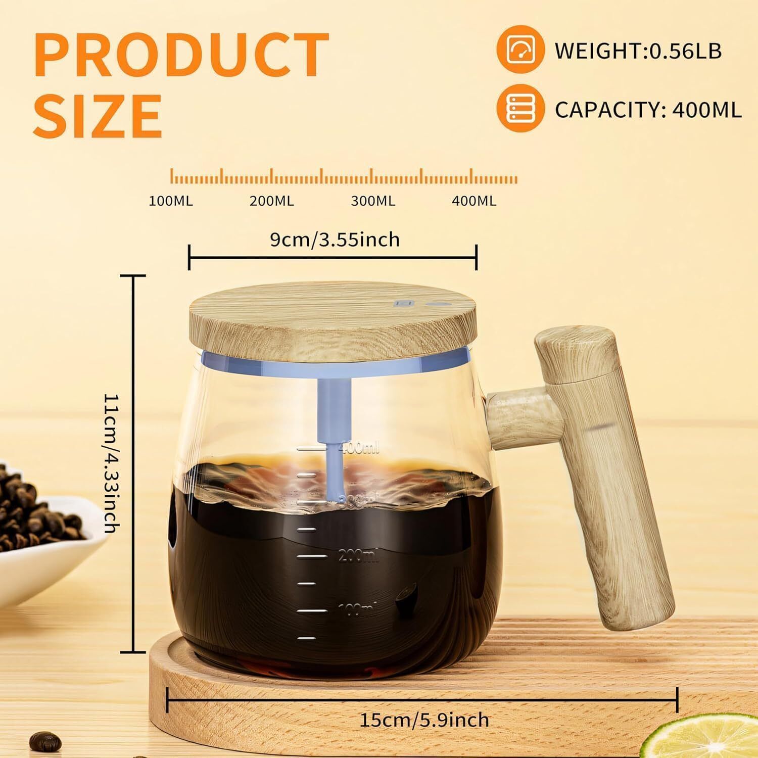 vasoya enterprise GM-400ML 2 Cups Coffee Maker-picture-2