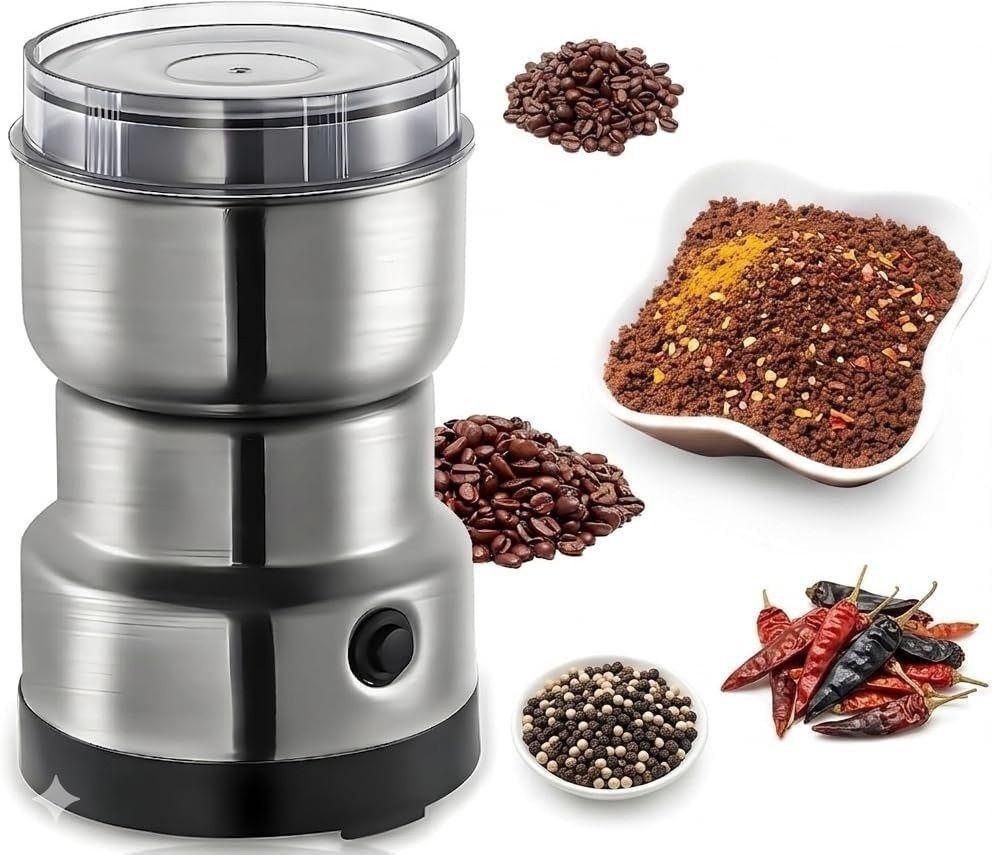 slipcare Multi-Functional Stainless Steel Coffee Bean Grinder for Spice, Miksi Mixer -S33 Personal Coffee Maker-picture-17