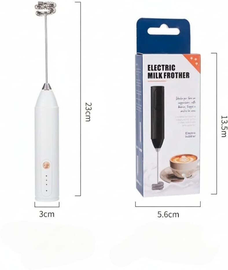 rectitude 1200 W Electric Milk Frother 4 Speed Modes, Stainless Steel Handheld Foam Maker (a) Hand Blender-picture-27