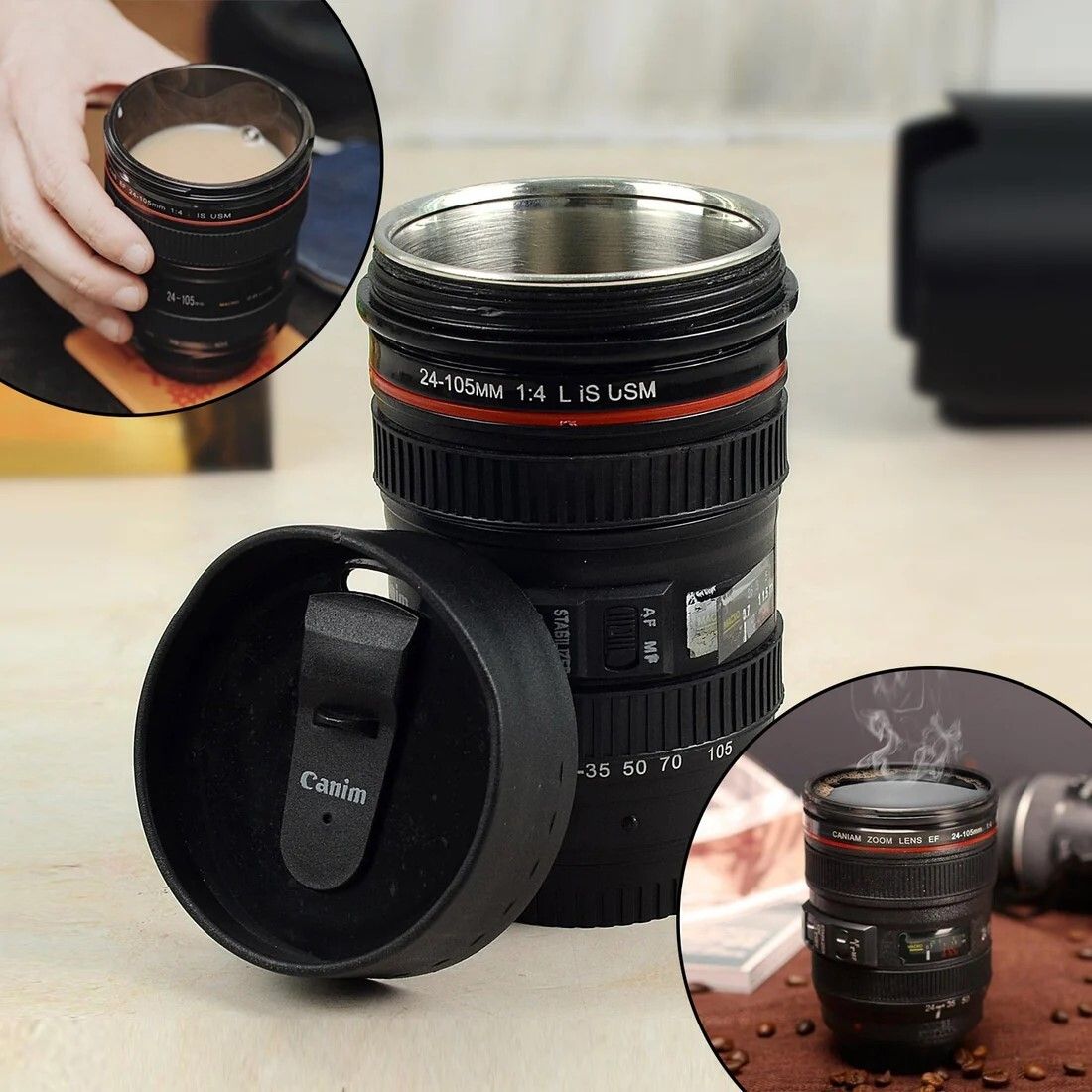 kashvi 4763_konvex_camera_coffee_mug Personal Coffee Maker-picture-4
