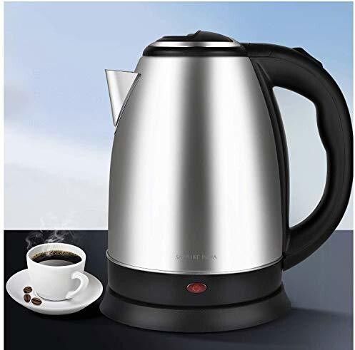 1500 Watt 2 L Electric Kettle with Steel Body 7 Cups Coffee Maker-image-20