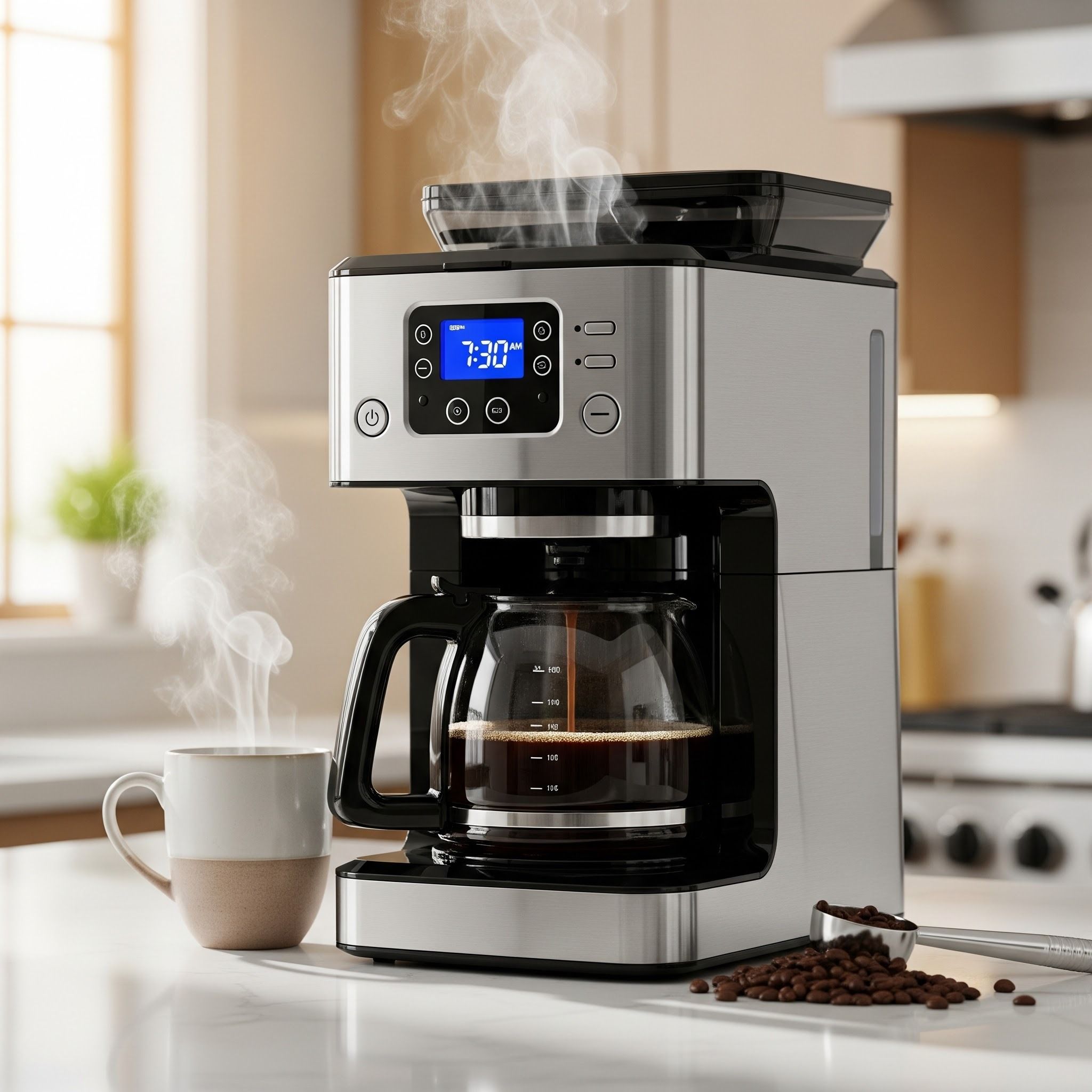 Mart012 19 Cups Coffee Maker-image-18