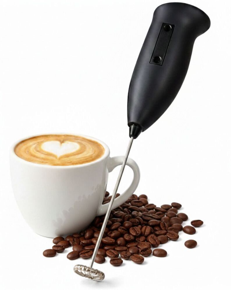 CM26-Coffee Hand Blender Mixer | Battery Use, Lassi Maker & Coffee Beater 3 Cups Coffee Maker-image-49