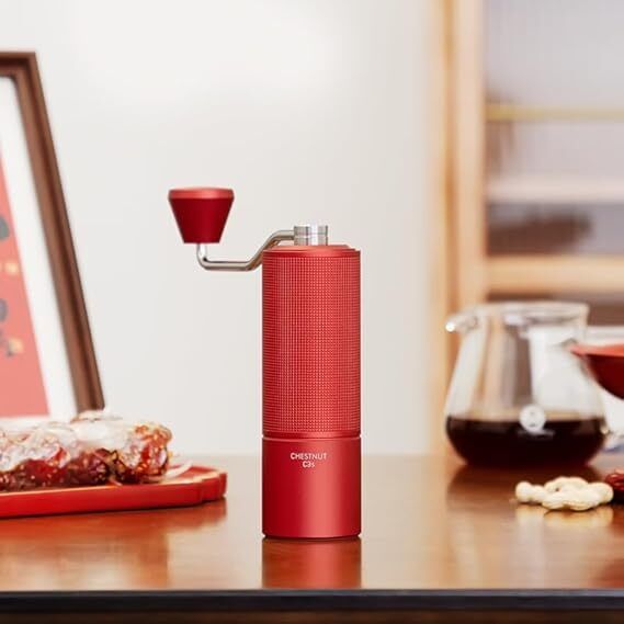 Chestnut C3S Manual Coffee Grinder Conical Burr Portable Hand Coffee Grinder 2 Cups Coffee Maker-image-30