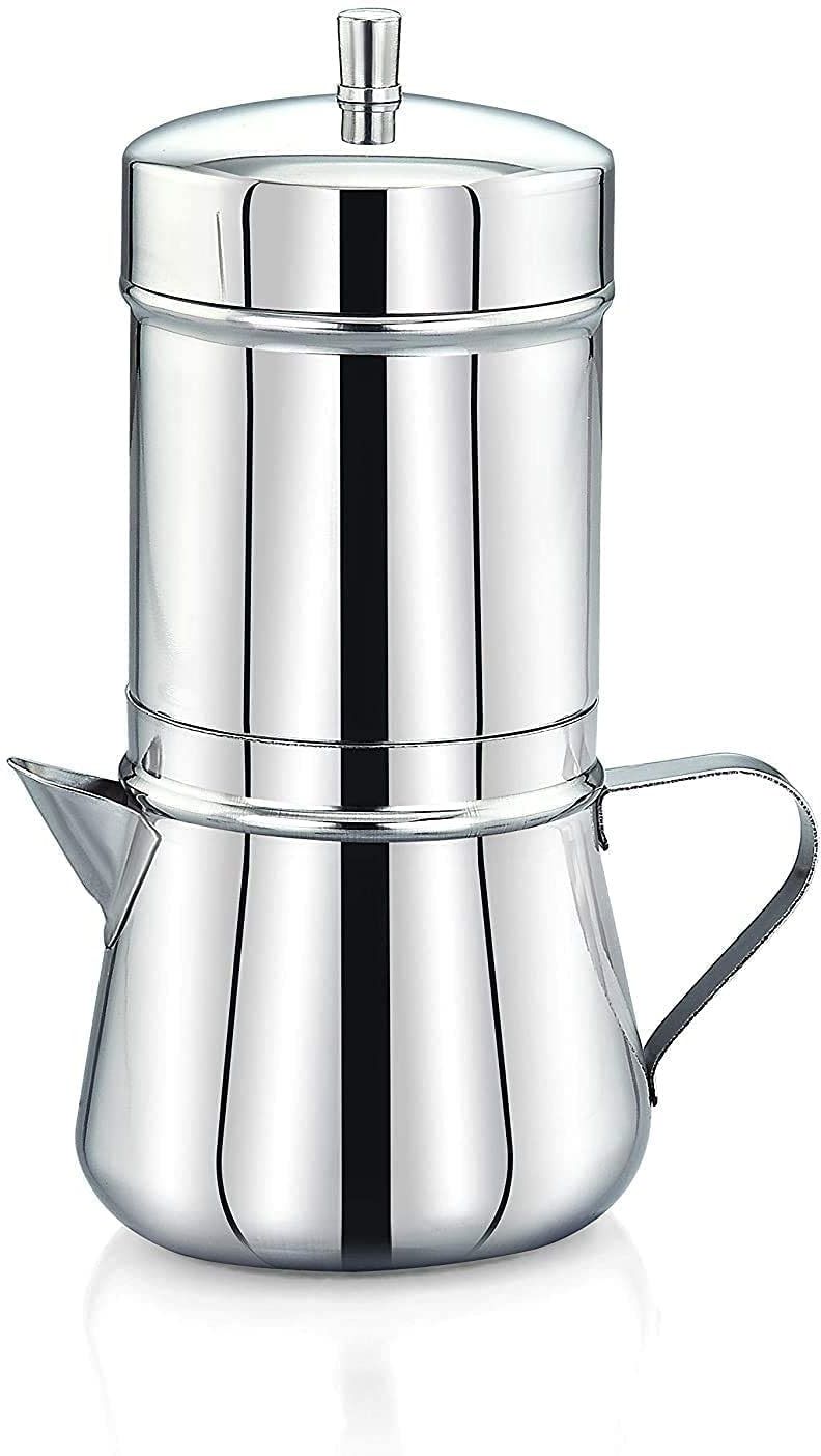 Premium Stainless Steel South Indian Drip Decoction Liquid Maker Jug model Indian Coffee Filter-image-17