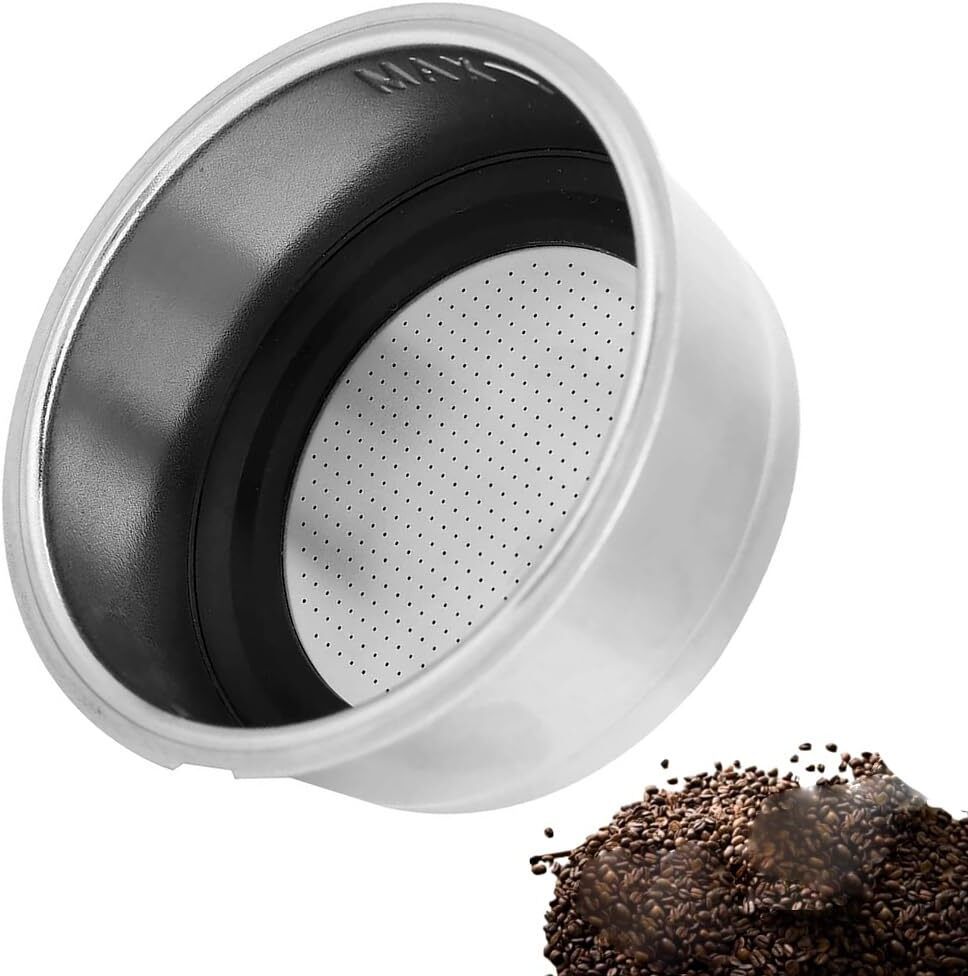51mm Portafilter Filter Basket Double Espresso Filter Basket Indian Coffee Filter-image-2
