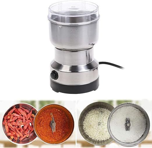 mrquee Manu Coffee Grinder Electric Multifunction Small Food Spice Dry Fruits Grinder 6 Cups Coffee Maker-picture-7