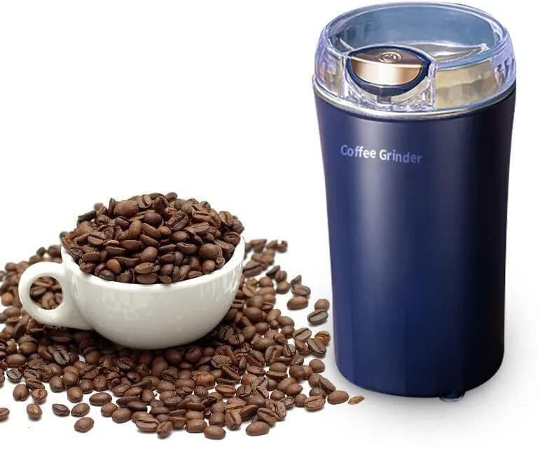 Electric Dried Spice and Coffee Grinder, Grinder and Chopper Crusher for Home Personal Coffee Maker-image-21