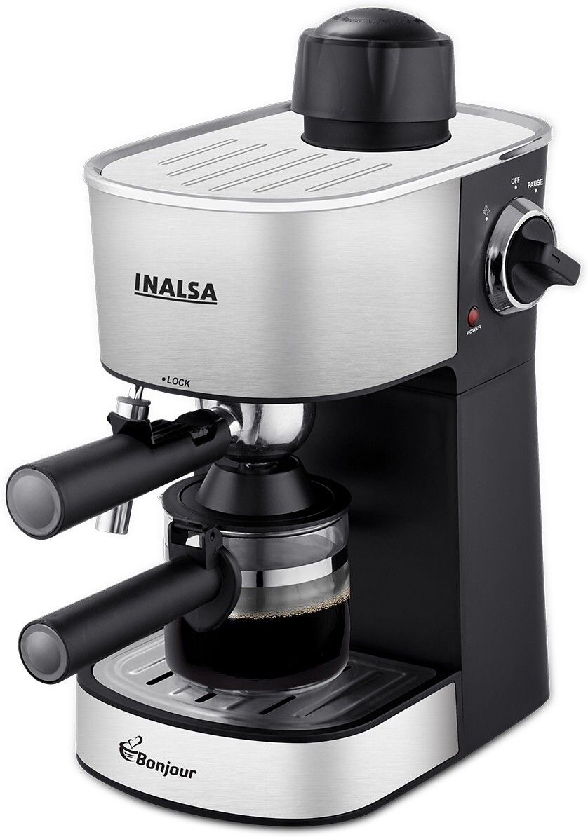 Inalsa 800W Espresso, Cappuccino Coffee Maker