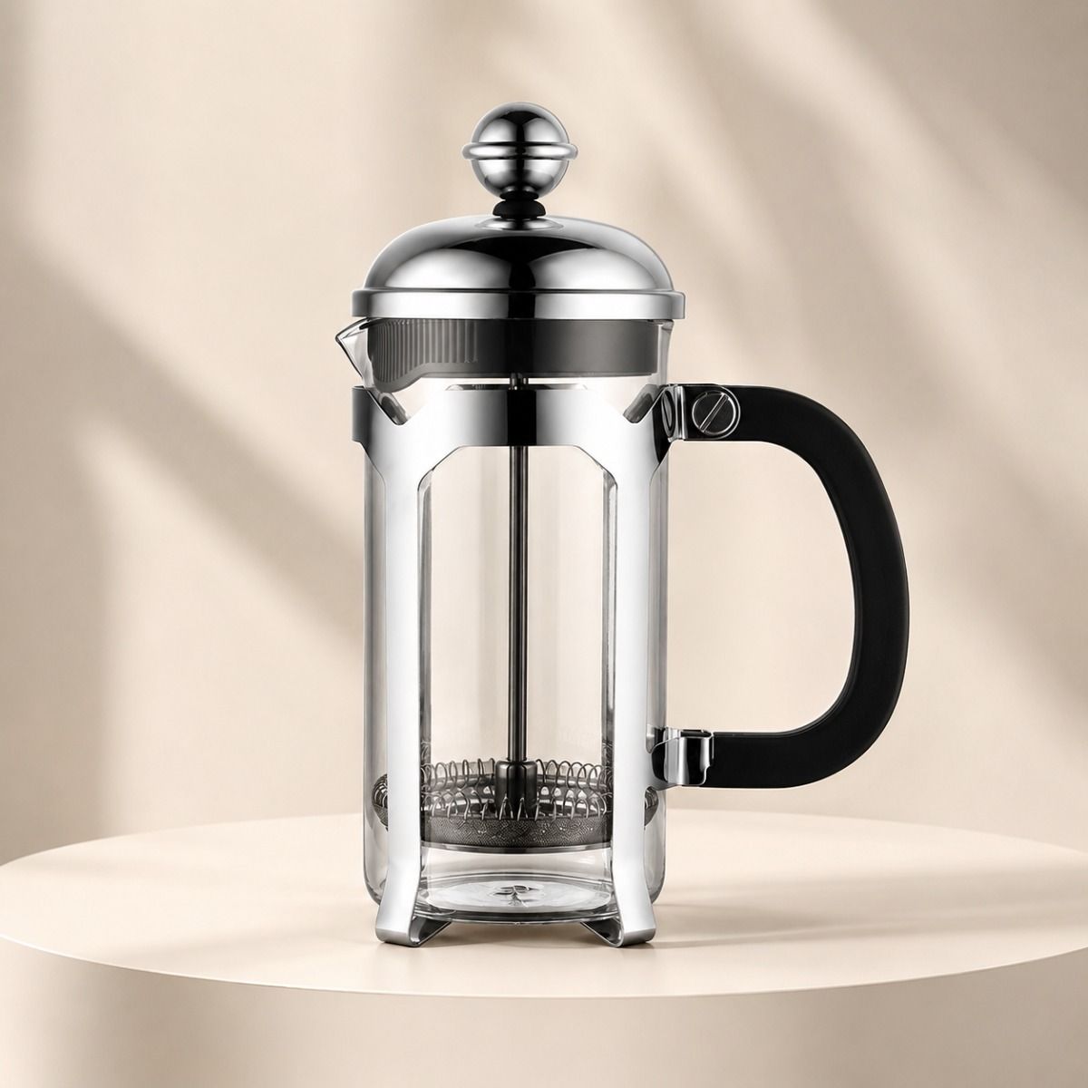 triglav coffee Premium 600ml French Press Coffee Maker | Multi-Stage Mesh Filter | 4 Cups Coffee Maker-picture-36