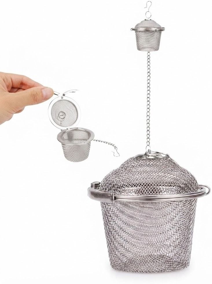 appliva Stainless Steel Teapot Green Tea Filter Personal Coffee Maker-picture-25