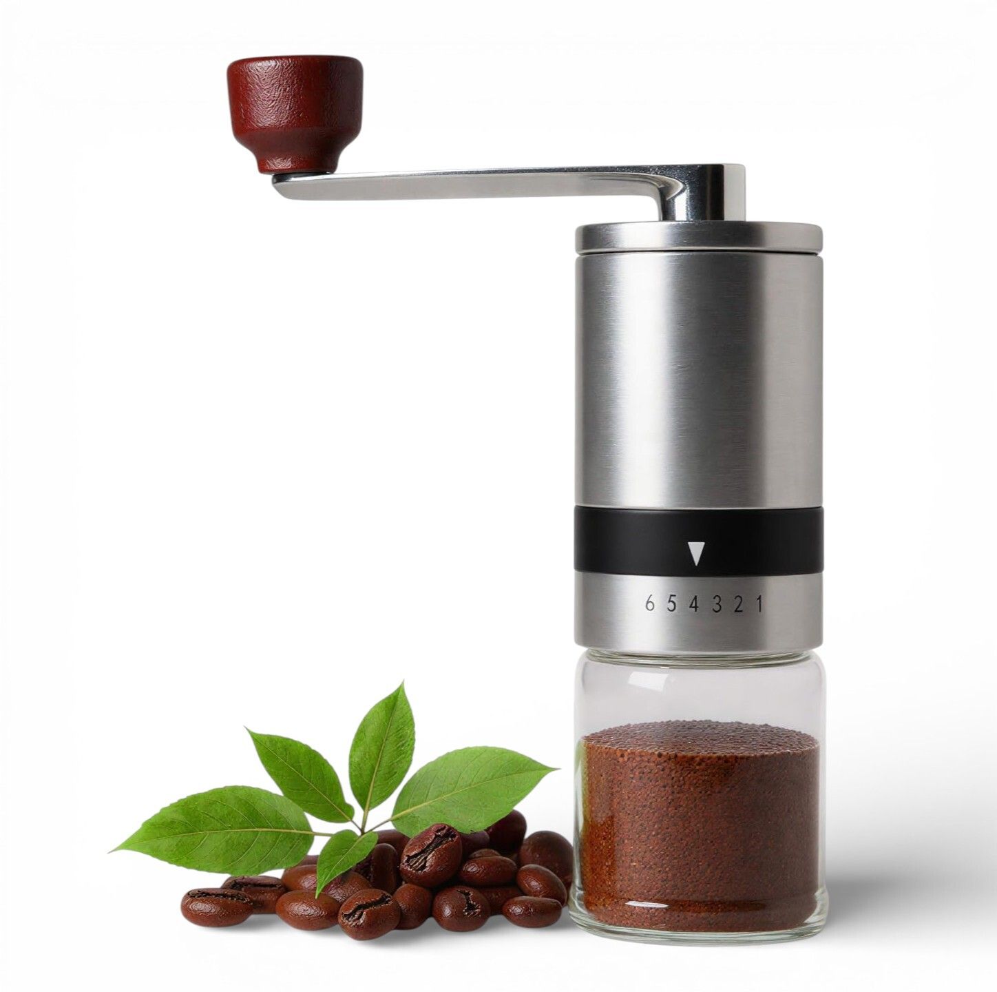 GrindPro Manual Coffee Grinder MCG-4 2 Cups Coffee Maker-image-26