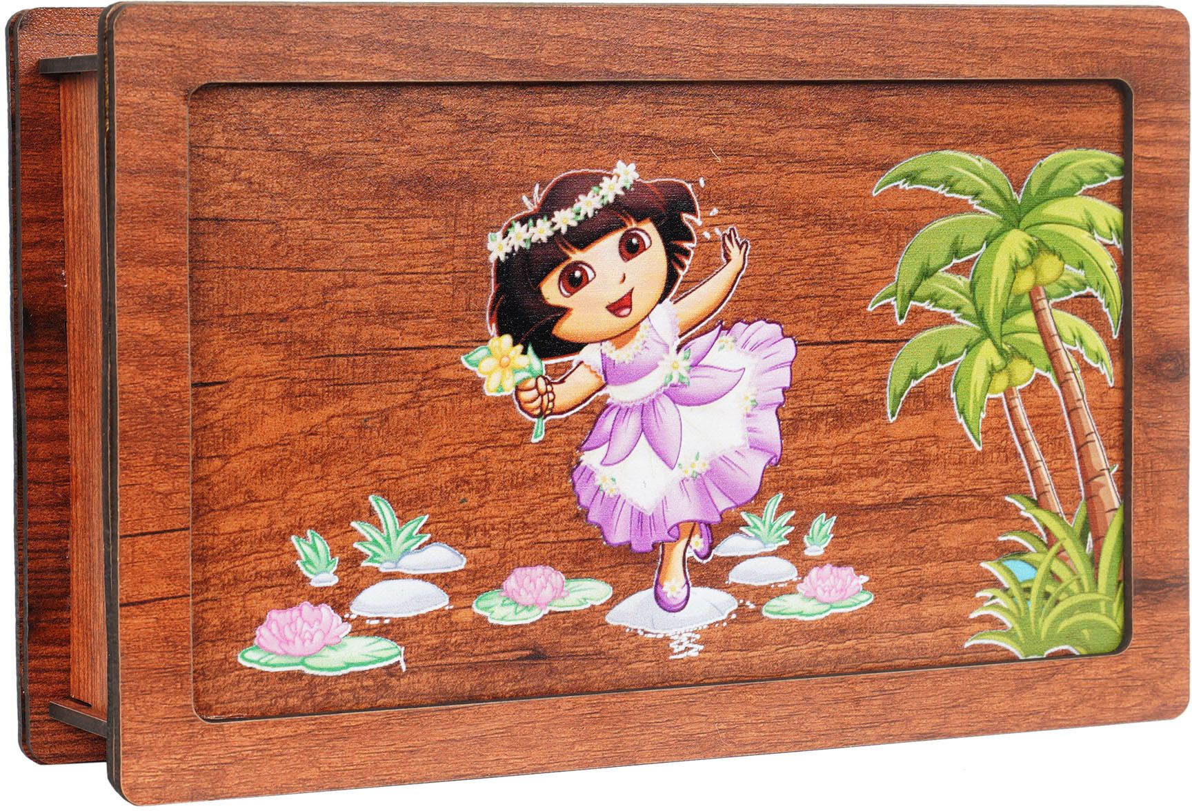 Dora Printed Money Saving Box | Cash Saver Money Box with Counting Target Coin Bank-image-38