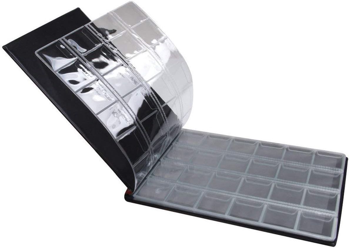 comfystyle Coin Collection Holder Album for Collectors, 240 Pockets Coin Collection Book Coin Bank-picture-42