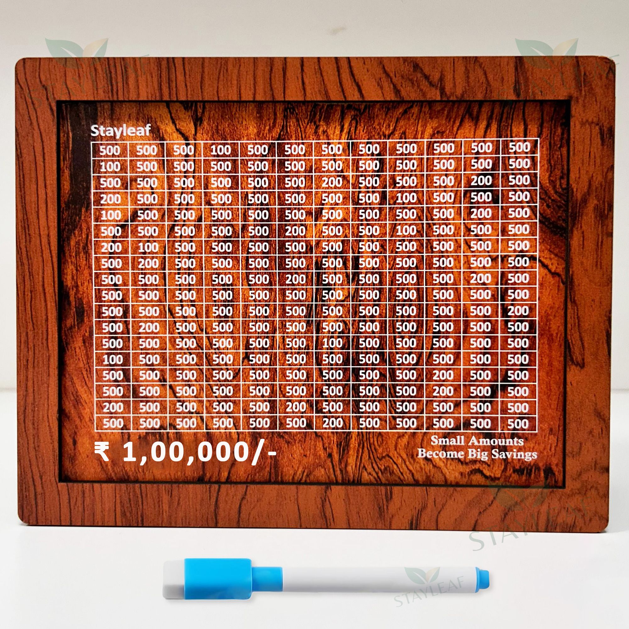 vissera Wooden Money Saving Box with Numbers for Kids & Adults Coin Bank-picture-29