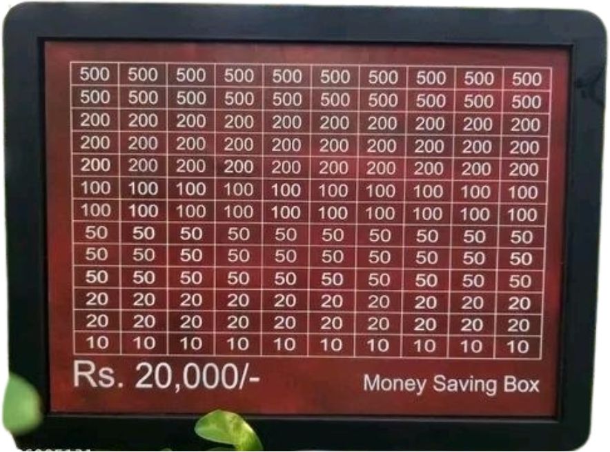 F_Wooden Money Saving Challenge Box 20,000 Goal Coin Bank-image-23