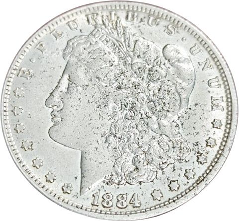 1884 Morgan Dollar XF EF Extremely Fine 90% Silver $1 US Coin Collectible Coin Bank-image-39