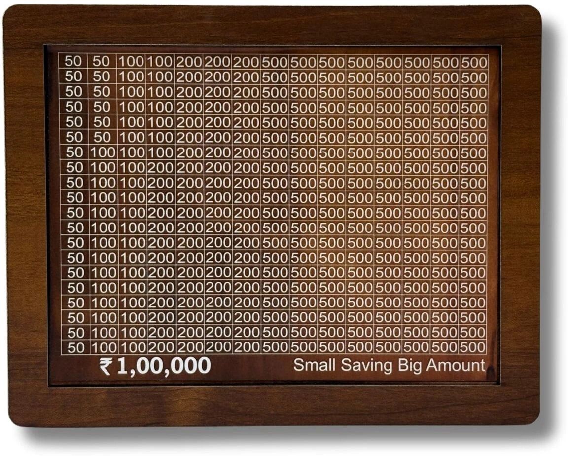 zenovia Wooden Piggy Bank with Carved Design | Mini Wooden Money Saver Box Coin Bank-picture-18