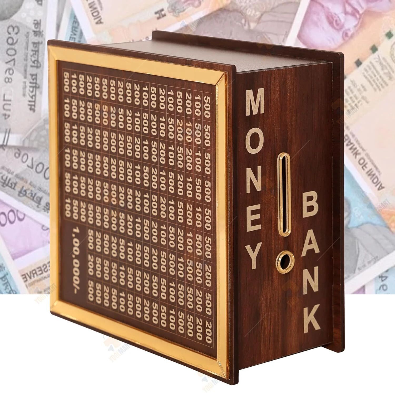 Latest Cash Vault Wooden Savings Box,Wooden Coin Piggy Bank,Money Save Box Smash Coin Bank-image-20