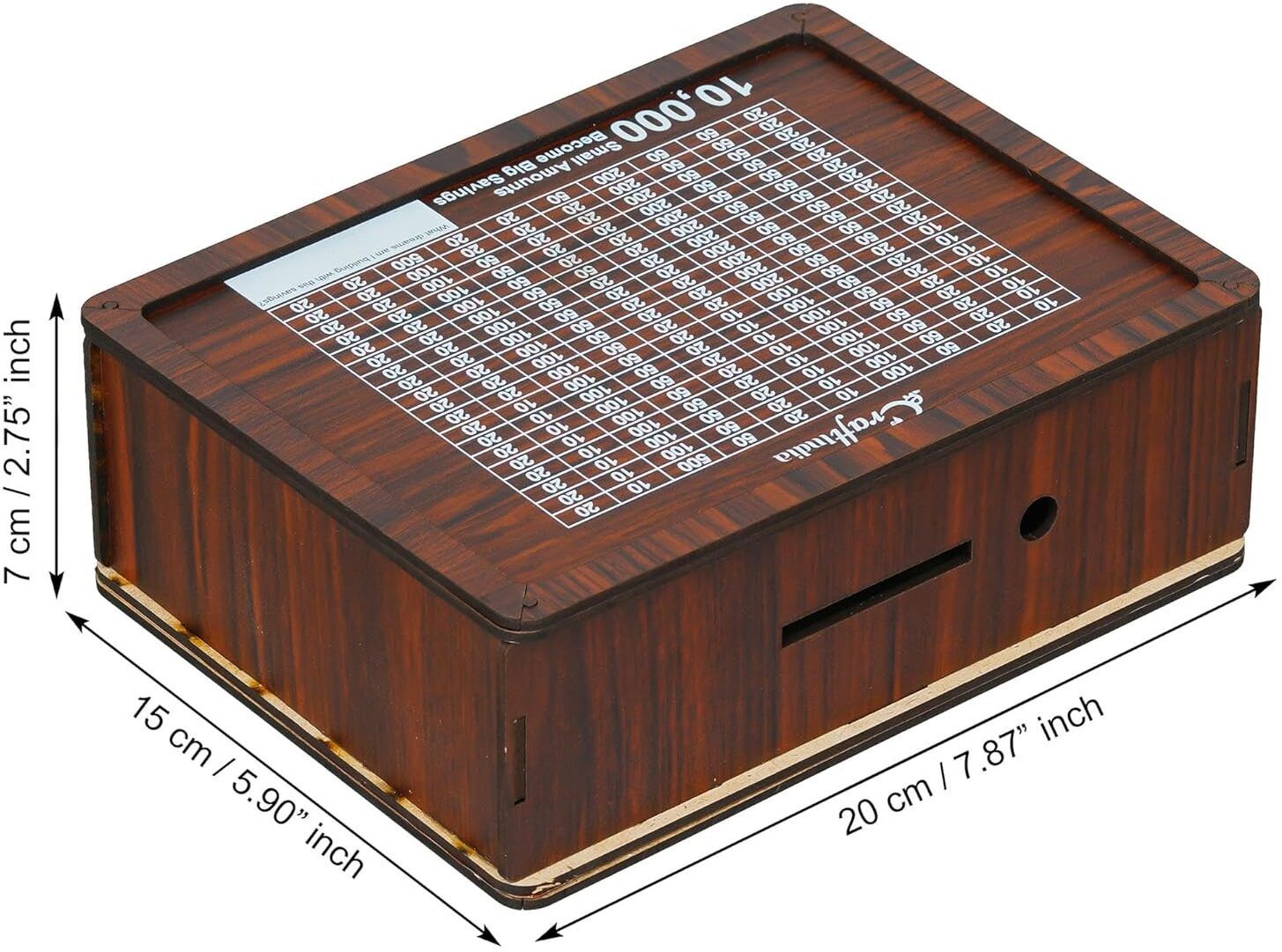 Wooden box PiggyBank-Saving Box gullak-077 Coin Bank-image-12