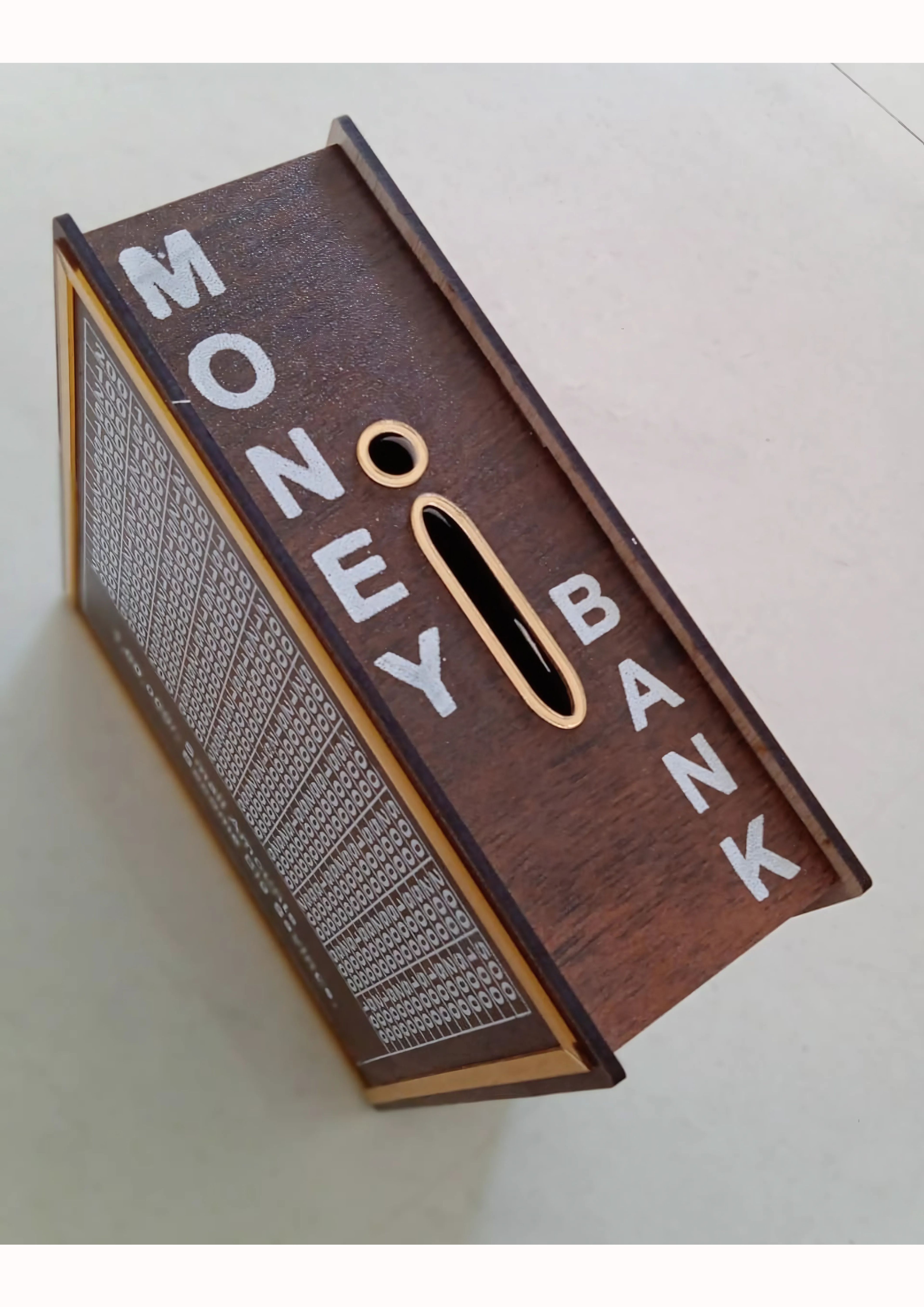 karni craft Wooden Money Saver Box Wooden Piggy Bank 50000 Money Bank Box Coin Bank-picture-4