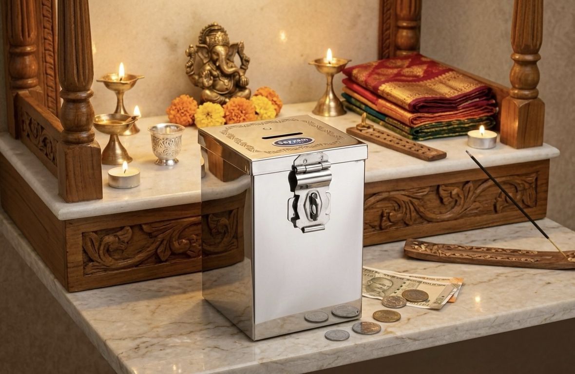 Steel Money Bank Piggy Banks Antique Coin Bank Box Money Organiser Gullak Coin Coin Bank-image-11