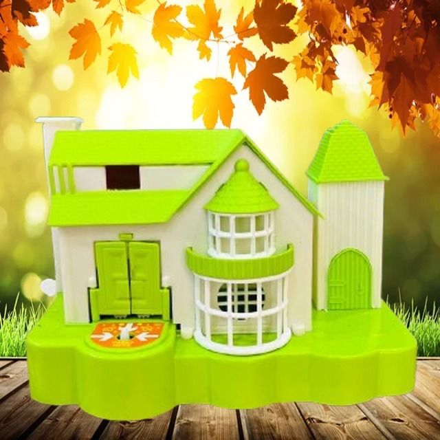 Riyu Creation Large Size Megha Puppy House Coin Bank Green Coin Bank-image-25
