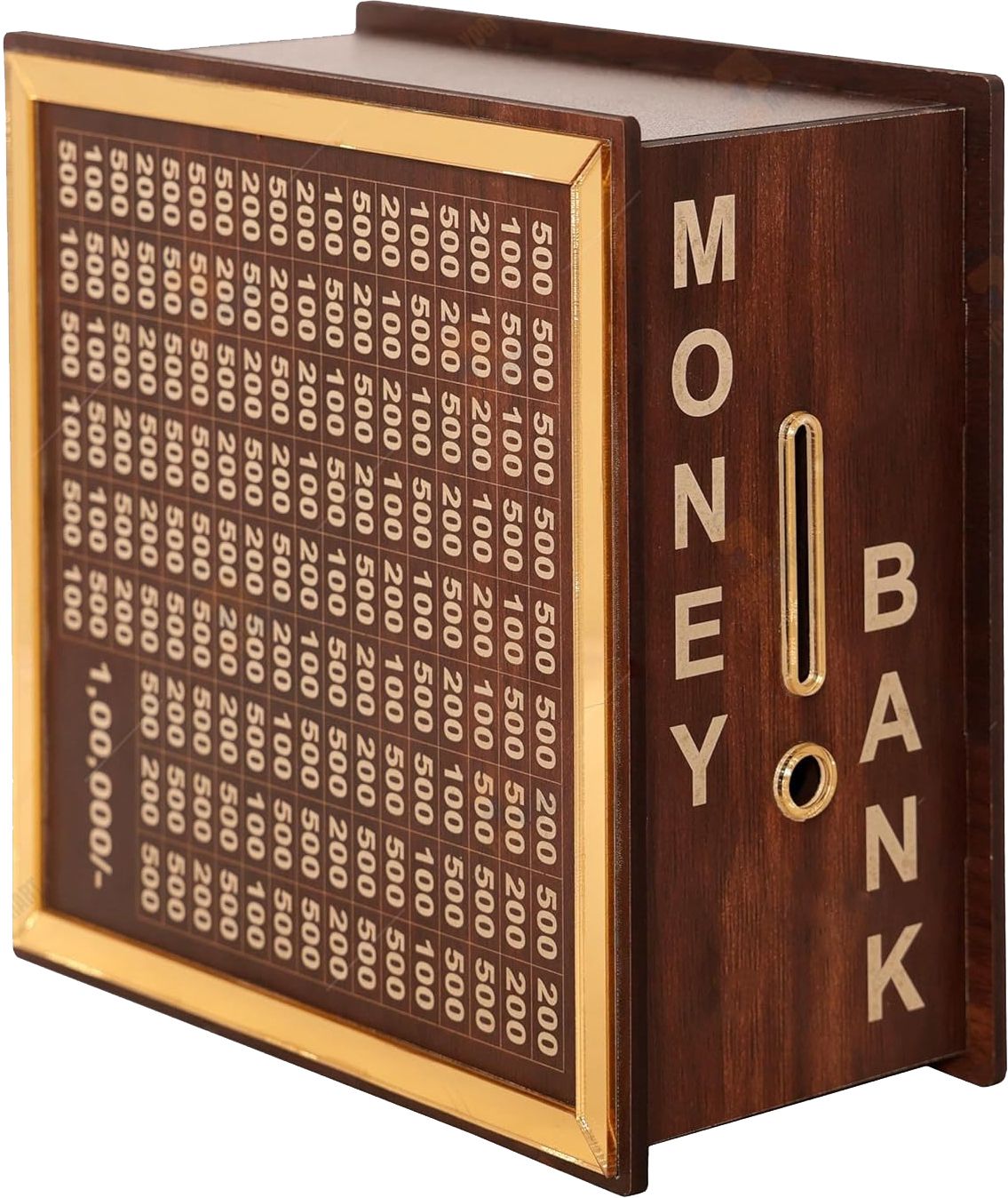 ZT Wooden Money/Piggy Bank Box for Kids, Savings Box(50,000) Coin Bank-image-8