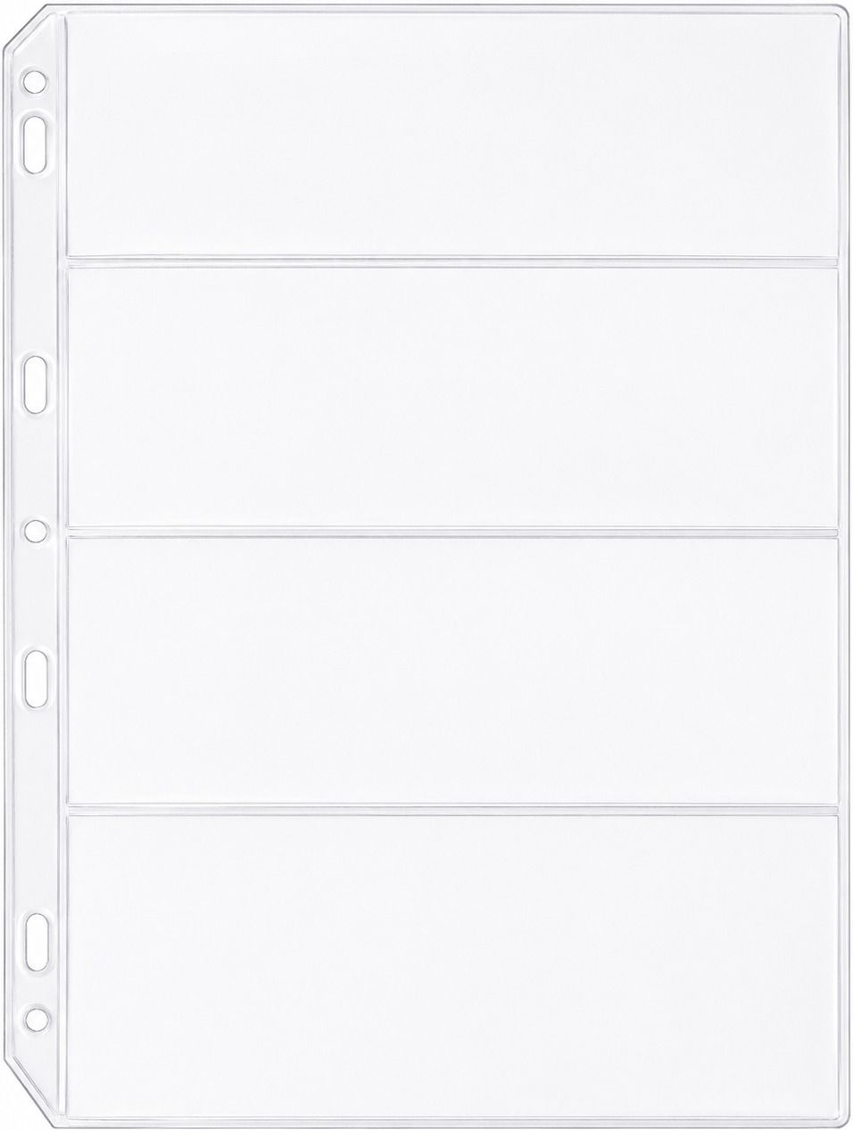 Currency Note Sheets – 4 Dividers | Notes Collection Storage | Pack of 10 Coin Bank-image-3