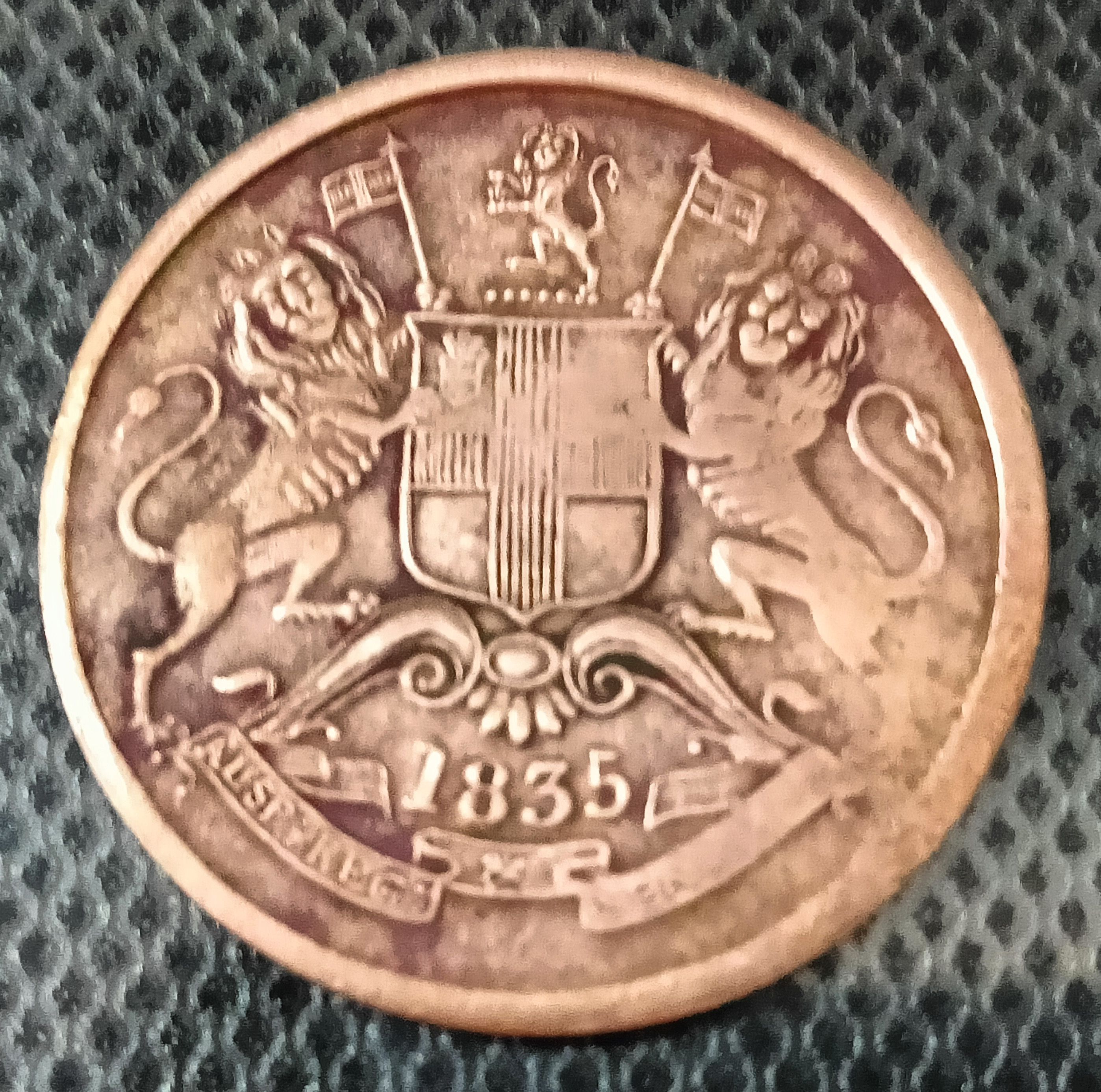 sanjay online store British India Half Anna Lakhi Misprint Error 1835 East India Co. Ancient Coin Collection-picture-19