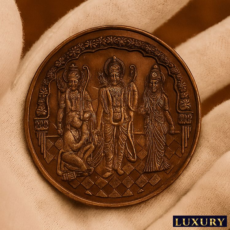 luxury Rare 50 Grams 1 Anna 1818 Ram, Sita, Laxman and Hanuman, old Most Demanded India Medieval Coin Collection-picture-14