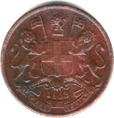 hariom 1853 - 1/2 PICE VICTORIA BRITISH INDIA 1 COPPER COIN WT 3.23 GRAM Ancient, Medieval, Modern Coin Collection-picture-26