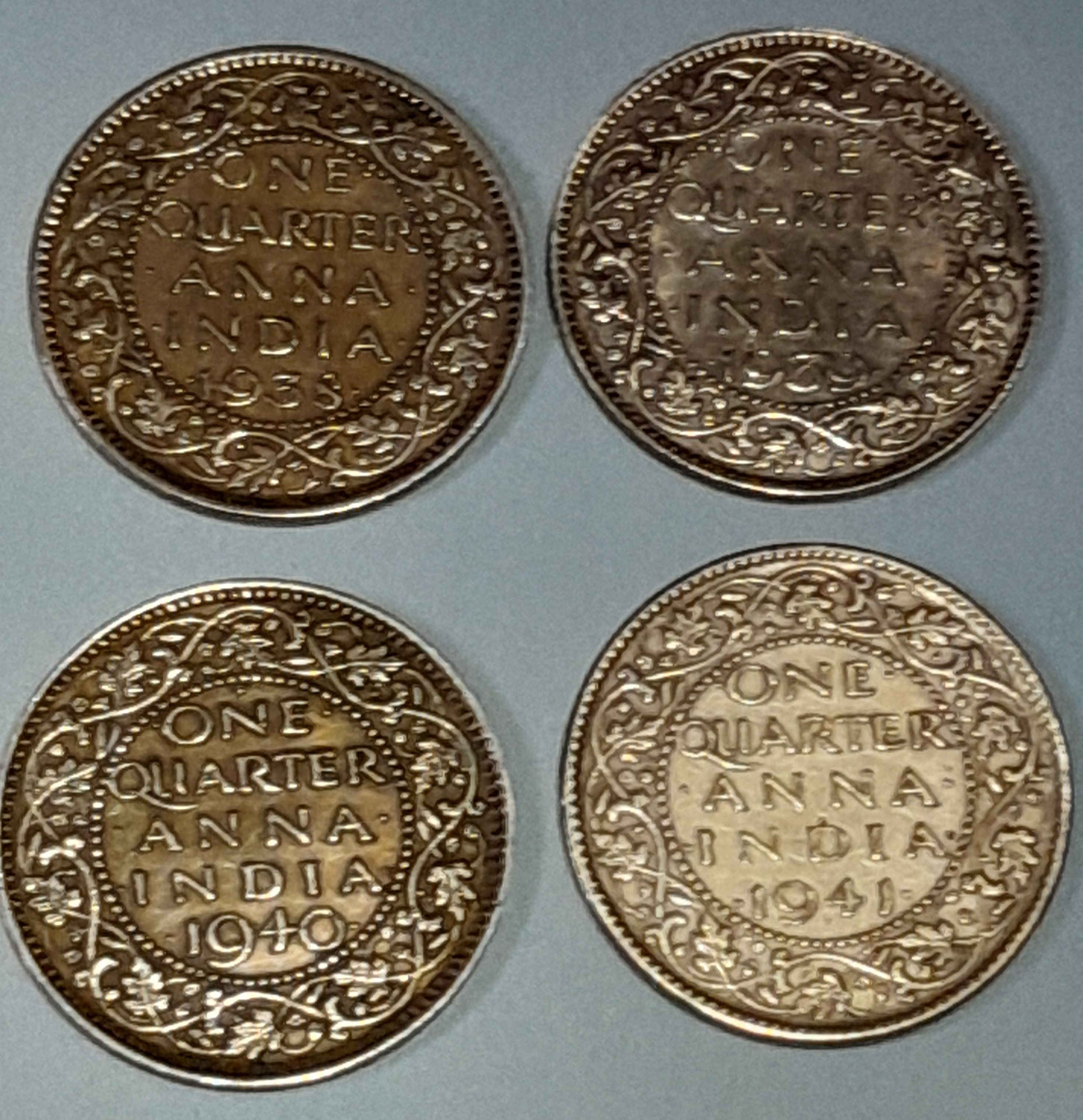 siddheswar plastic and cottan Quater anna Ancient Coin Collection-picture-22