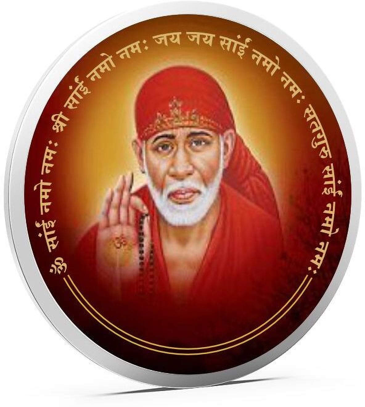 Sai Baba C-416 S 999 20 g Silver Coin