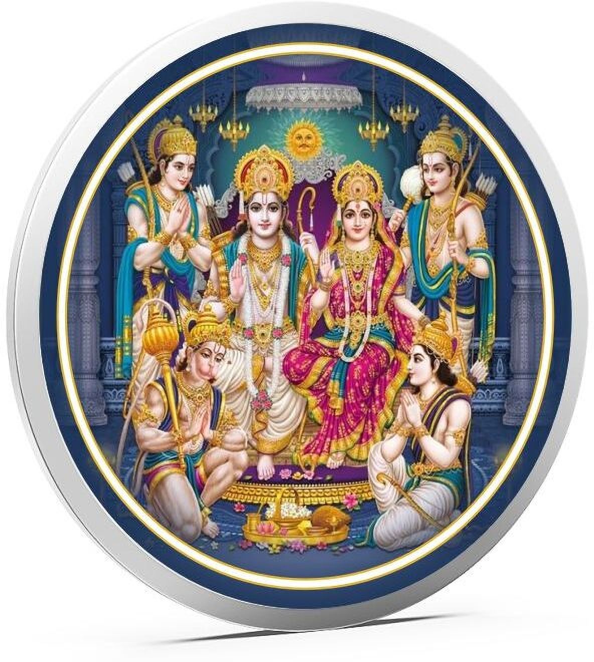 Ram Darbar E-Y90 S 999 10 g Silver Coin-image-30