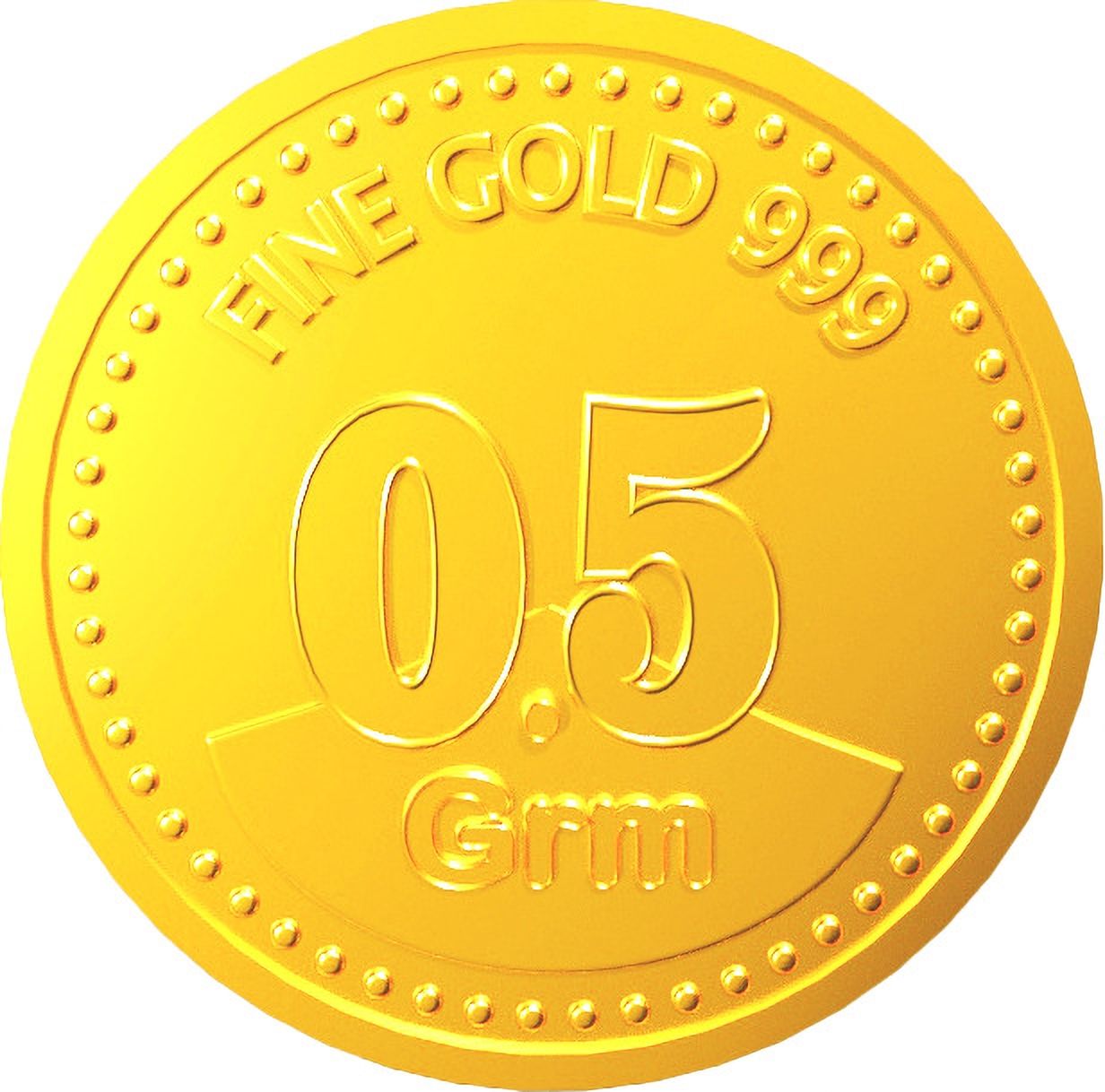0.5-999 24 (999) K 0.5 g Gold Coin