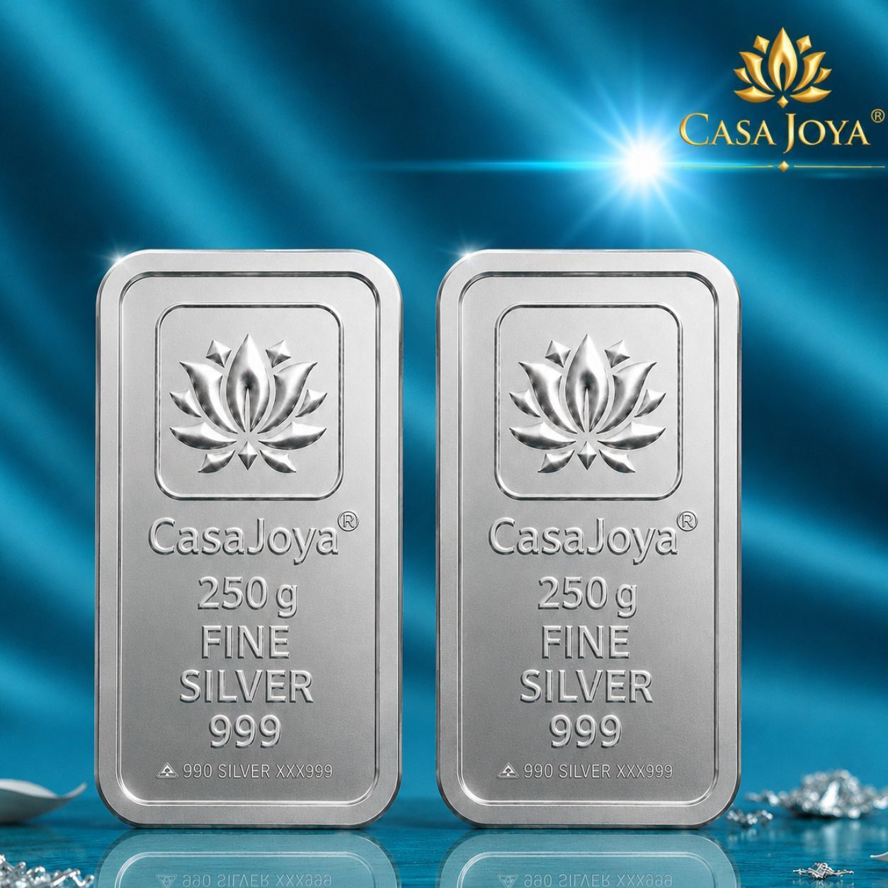 casajoya CJ-FS999-COMBO-250g+250g S 999 500 g Silver Bar-picture-20