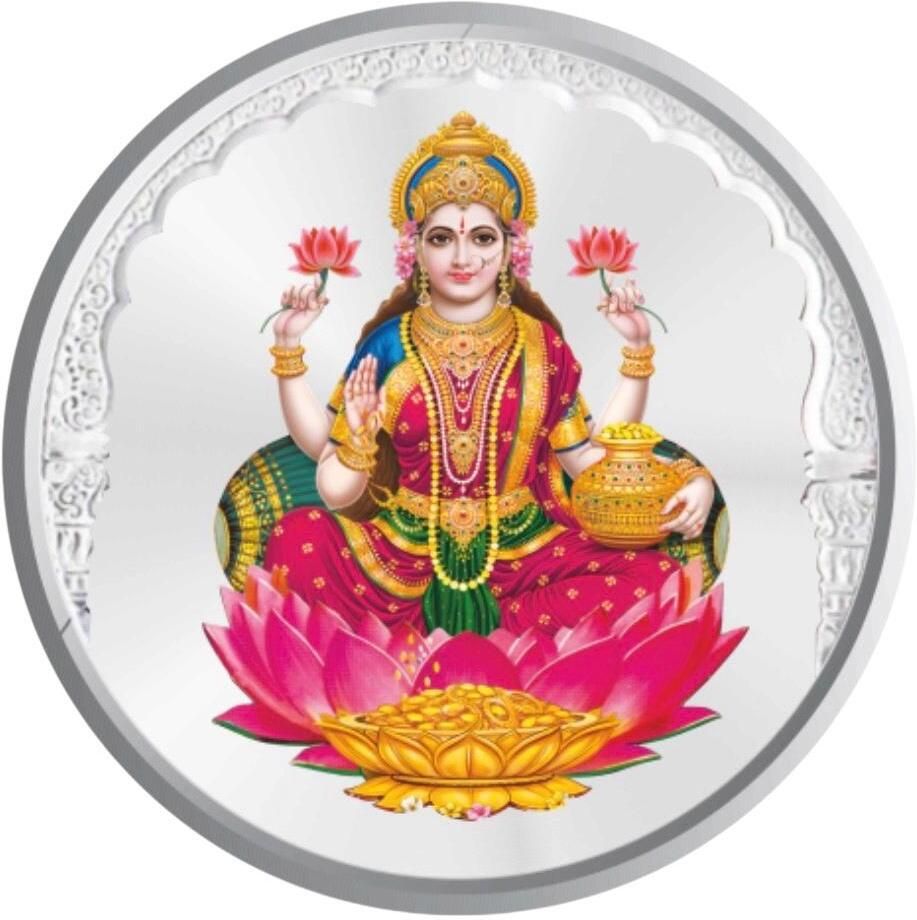 1 Gram Silver Laxmi Ji Coin | Religious Silver Coin for Puja, Diwali, Dhanteras & Gifting 1 g Silver Coin-image-32