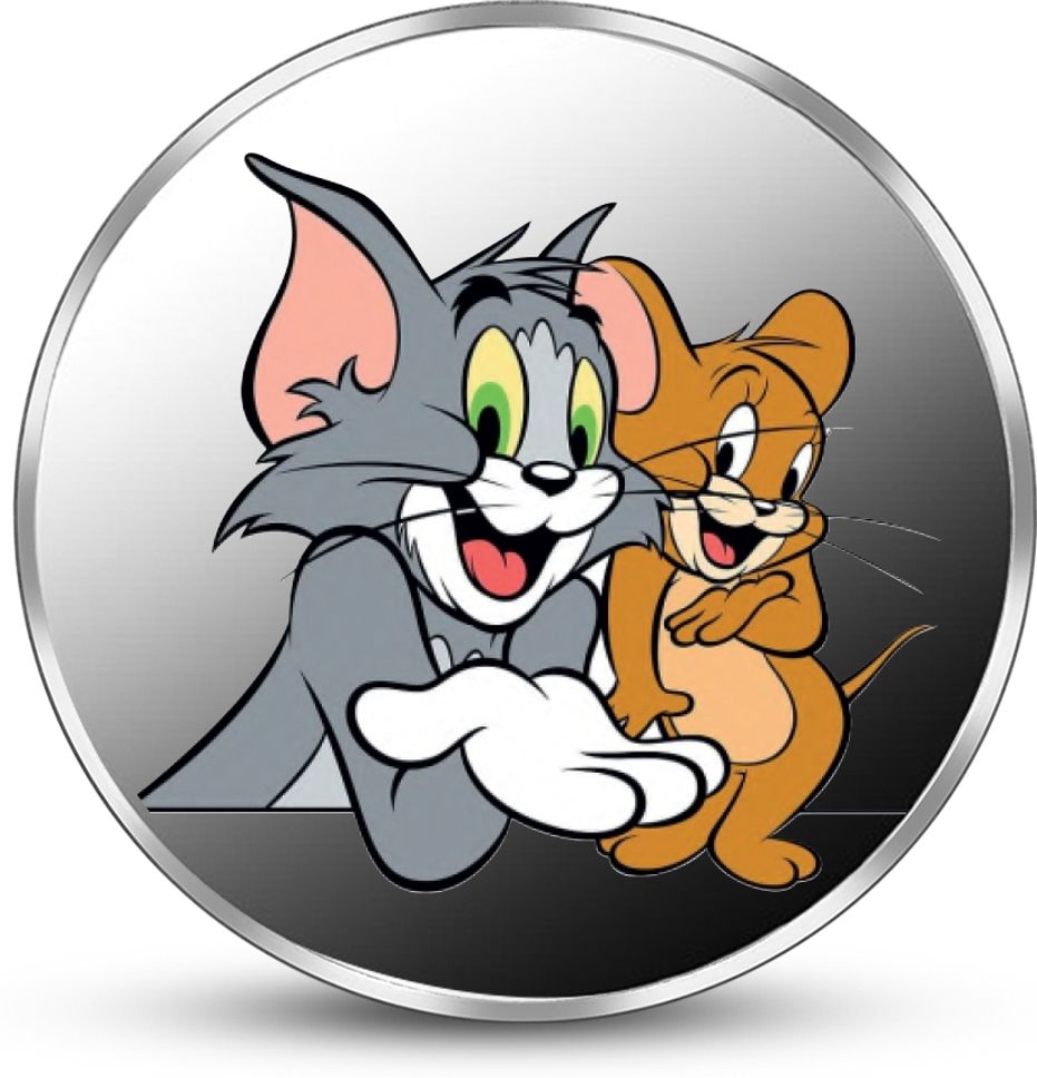 BIS Hallmarked Newborn Tom & Jerry Design (NB-HL4-5G1379) S 999 5 g Silver Coin-image-8