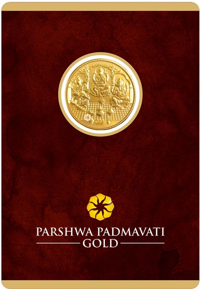 PPG Trimurti Design Round Shape Gold Coin| Yellow Precious Gold Bullion 24 (999) K 0.05 g Gold Coin-image-20