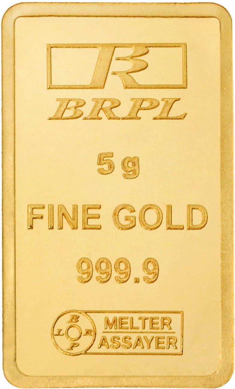 GB24K-999-5G 24 (9999) K 5 g Gold Bar