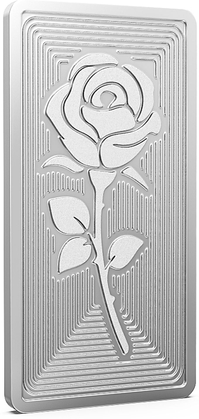 ASB5GMROSE999 S 999 5 g Silver Bar