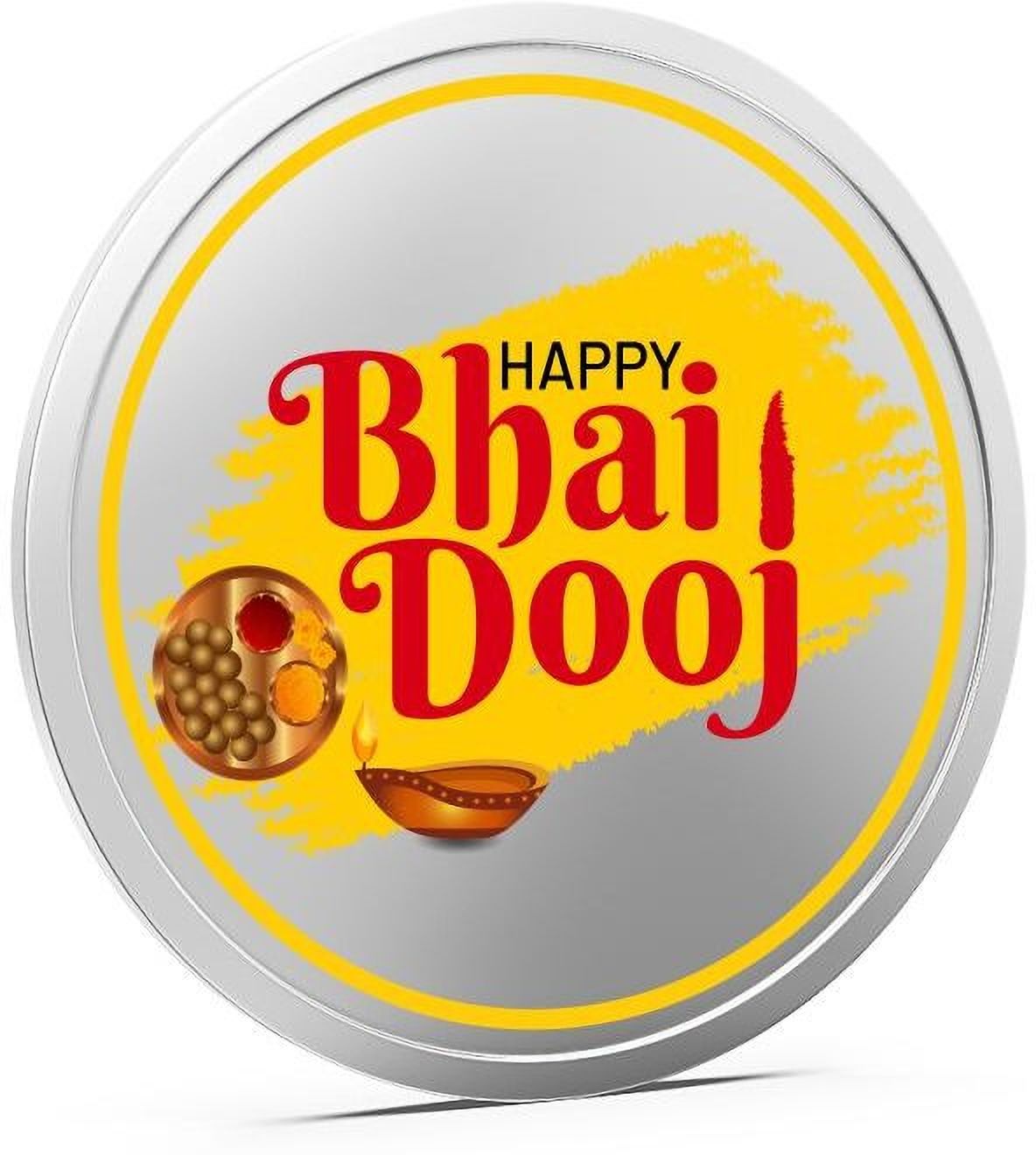 Bhai Dooj F-L6P S 999 20 g Silver Coin