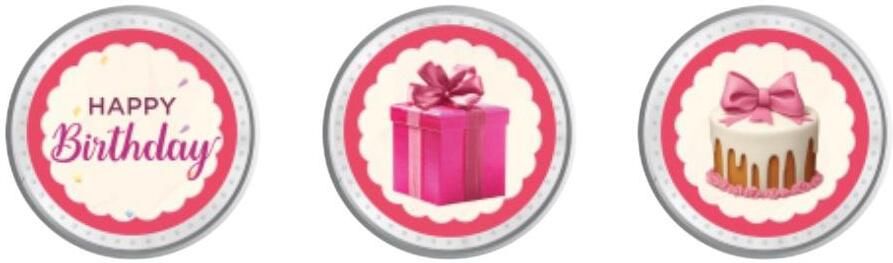 1 Gram Happy Birthday Silver Coin Set | Pack of 3 Assorted Birthday Theme Coins S 999 1 g Silver Coin-image-23