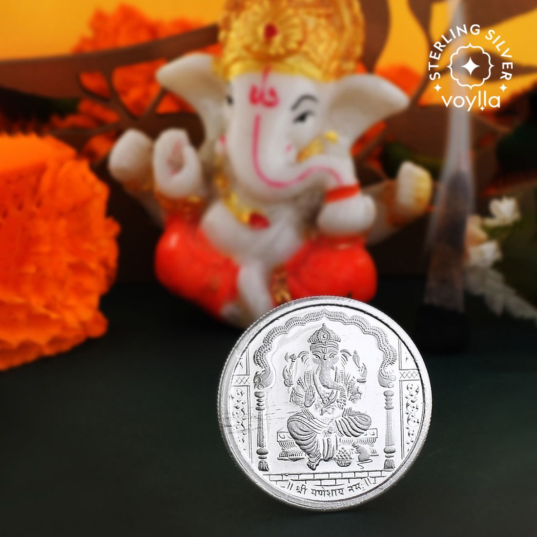 Ganesh ji S 999 10 gm Silver Coin-image-28