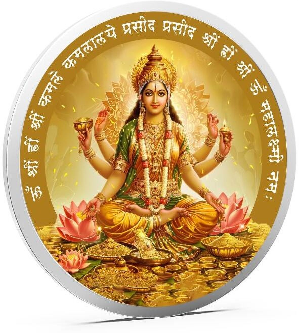 ASCC50GMLAXMI999A S 999 50 g Silver Bar