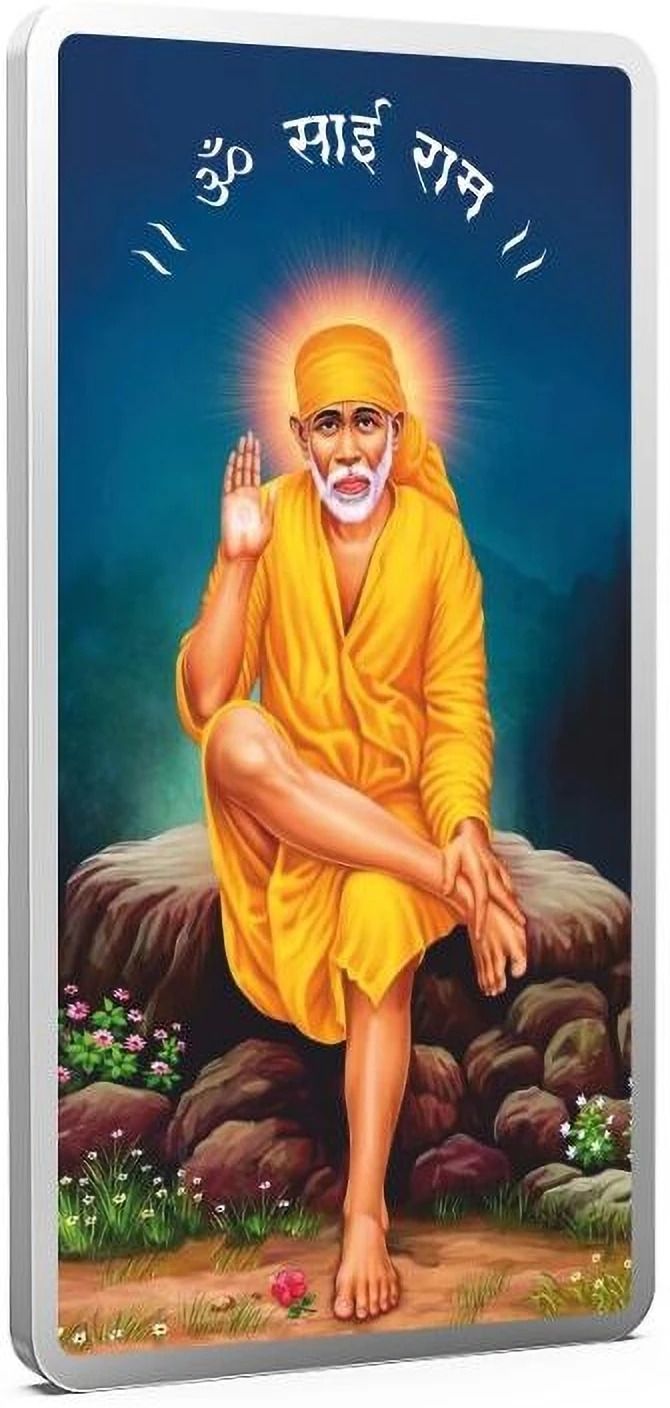 Sai Baba D4 S 999 50 g Silver Bar