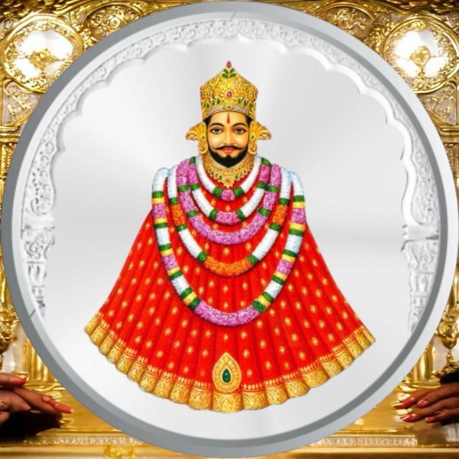 Khatu Shyam Baba Silver Coin 1 Gram | 999 Fine Silver Pooja Coin S 999 1 g Silver Coin-image-49
