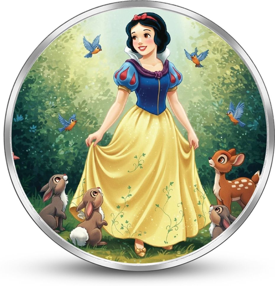 silviya BIS Hallmarked Newborn Snow White Design (NB-HL7-10G1389) S 999 10 g Silver Coin-picture-12