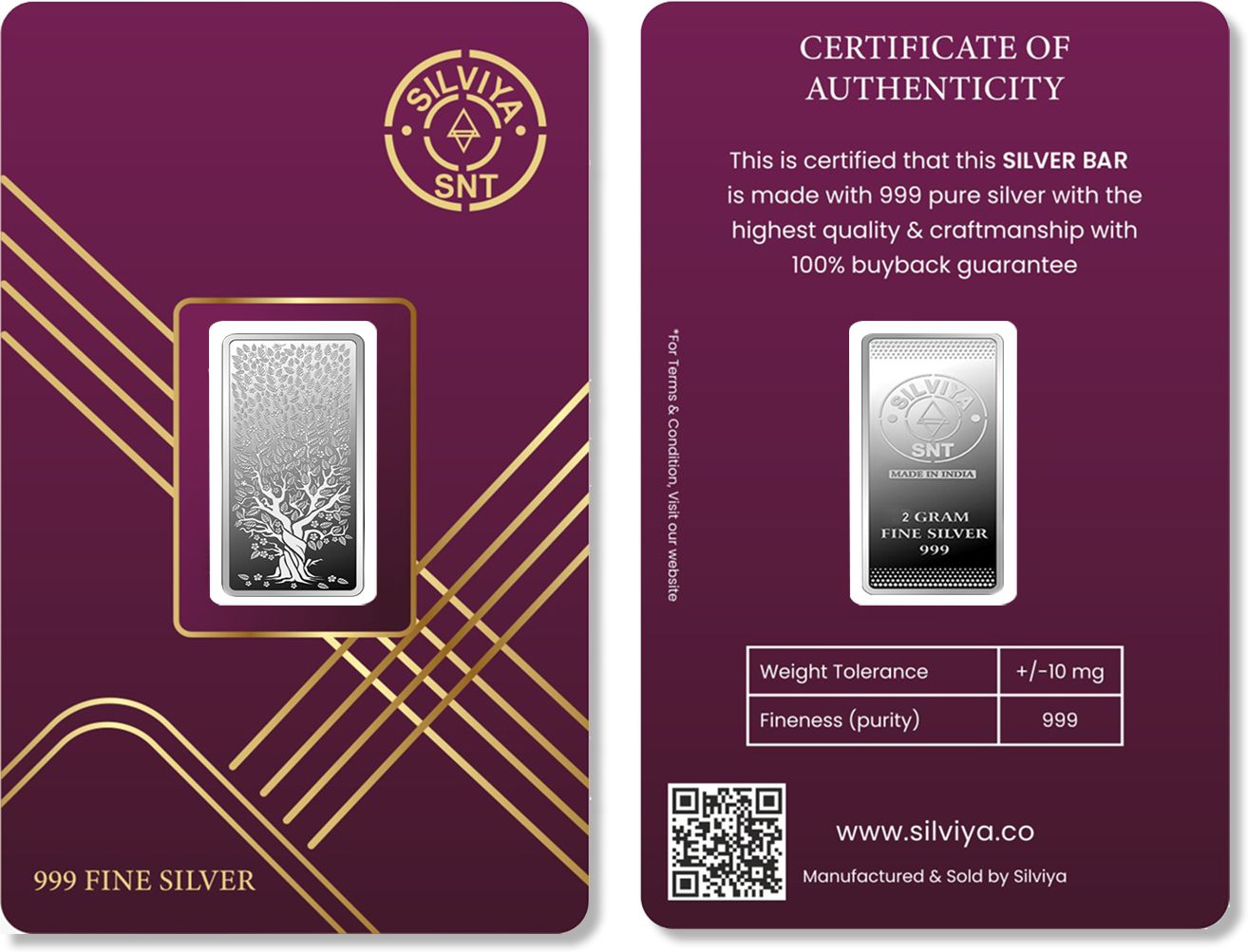 FK-SCATM-BT-2G703 S 999 2 g Silver Bar